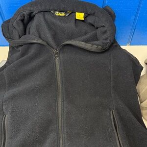 Cabela's Midnight Black Fleece Vest